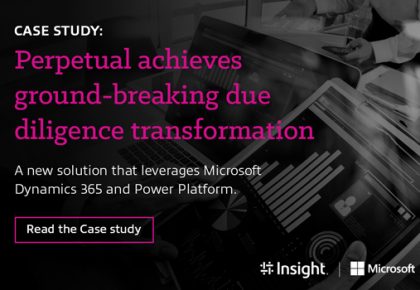 Case Study: Perpetual achieves ground-breaking due diligence transformation