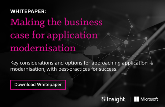 Making the business case for application modernisation