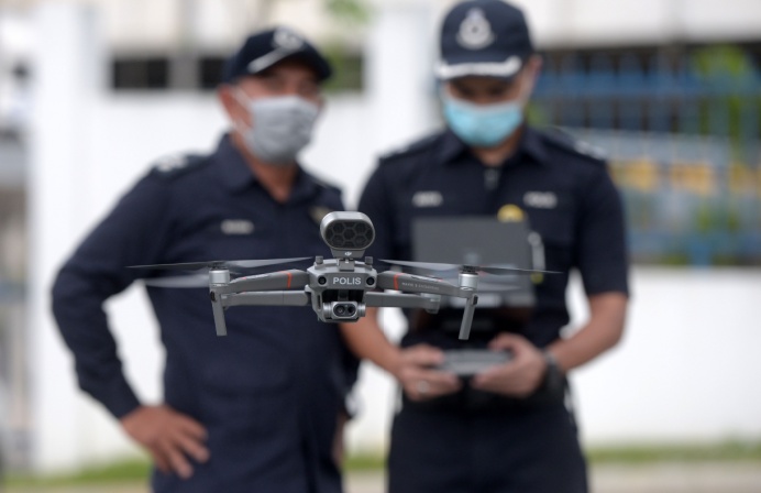 police drone