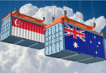 Singapore Australia Blockchain Trade Trial